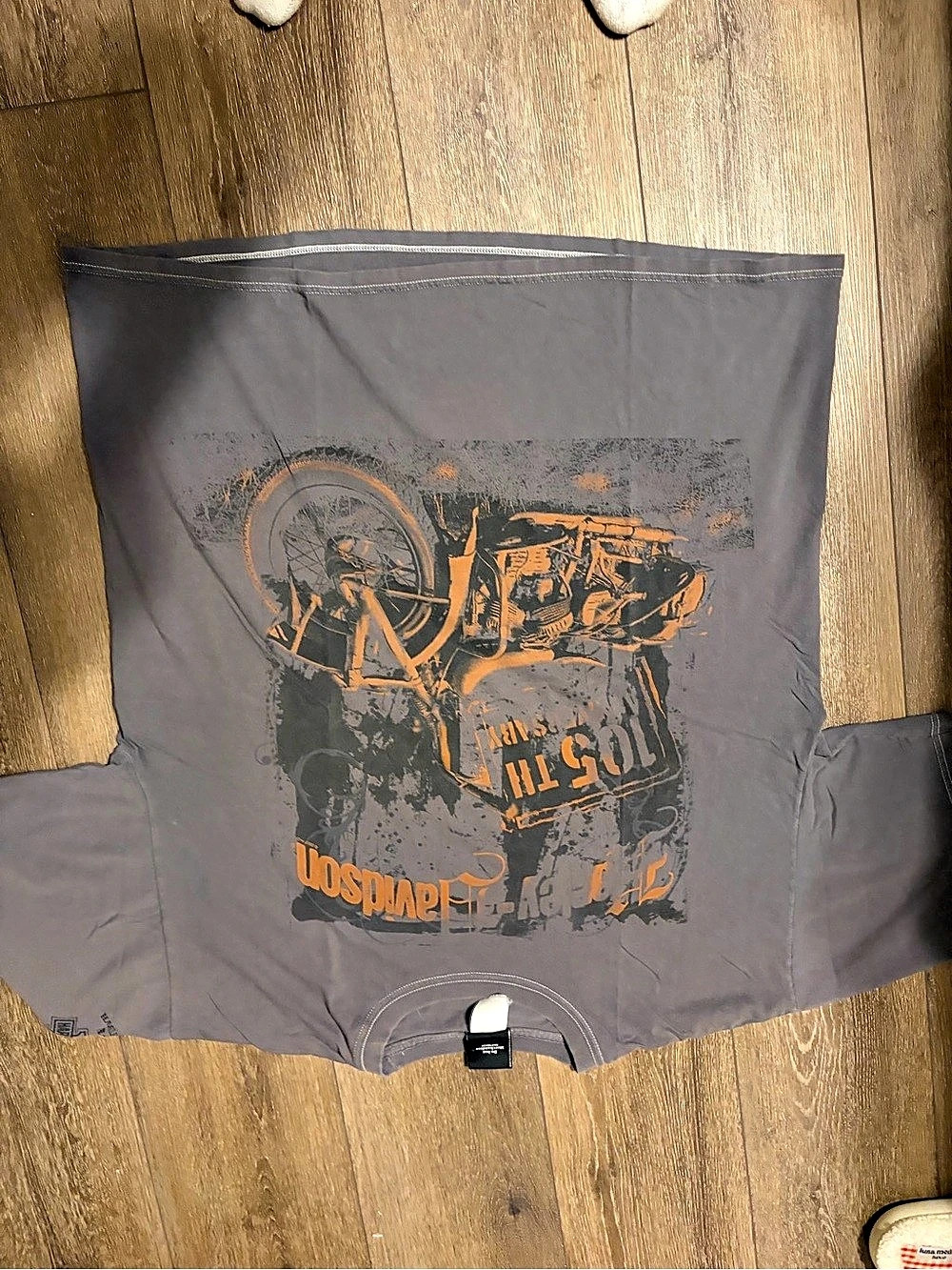 Harley-Davidson 105th Anniversary Graphic T-Shirt Gray